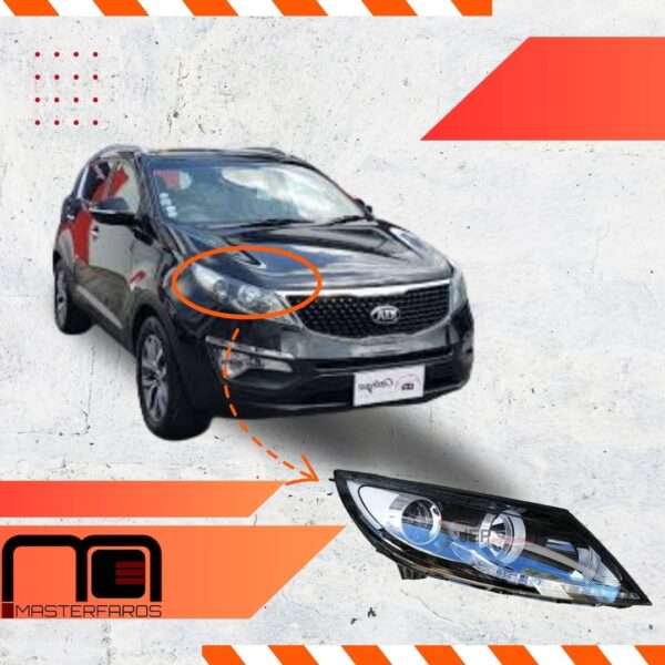 FARO DELANTERO KIA SPORTAGE R FOCOS LED 2014/2021 RH