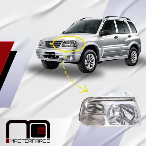 FARO DELANTERO CHEVROLET GRAND VITARA 1999/2012 LH