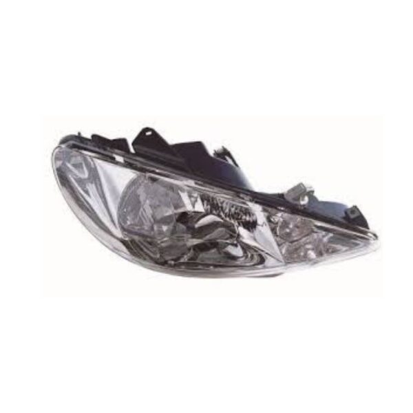 FARO DELANTERO PEUGEOT 206 1998/2009 DOBLE FOCO RH - Imagen 2