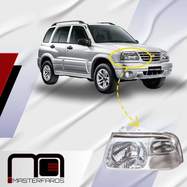 FARO DELANTERO CHEVROLET GRAND VITARA 1999/2012 RH