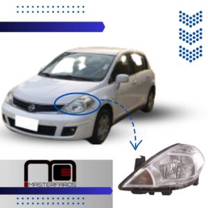 FARO DELANTERO NISSAN TIIDA 2007/2012 4/5PTS LH