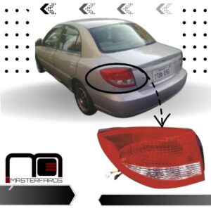 FARO POSTERIOR KIA RIO STYLUS 2003/2012 LH