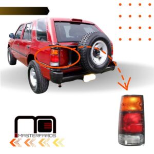 FARO POSTERIOR CHEVROLET LUV RODEO 1988/1997 R/NEG C/S LH