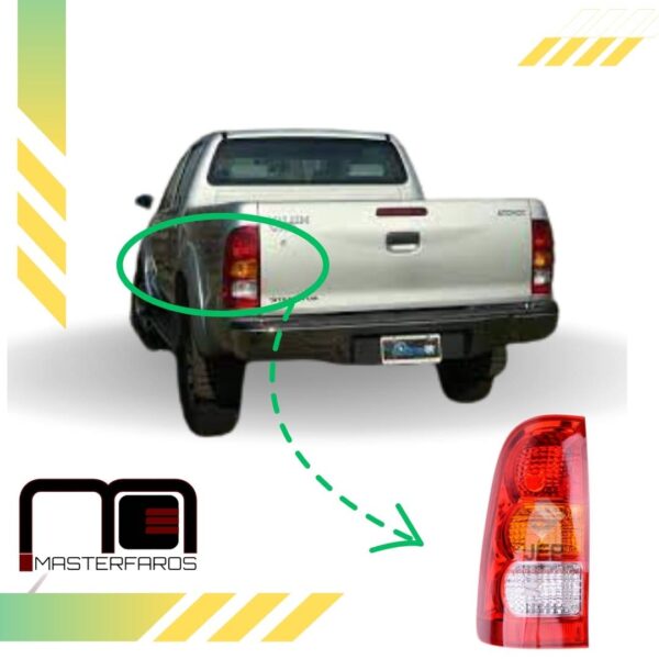 FARO POSTERIOR TOYOTA HILUX VIGO 2006/2011 LH