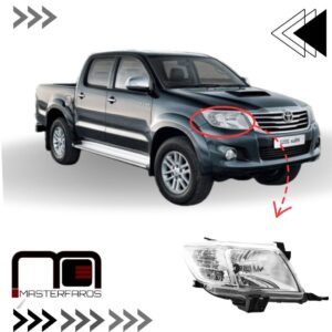 FARO DELANTERO TOYOTA HILUX 2012/2015 RH