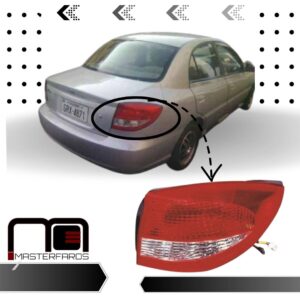 FARO POSTERIOR KIA RIO STYLUS 2003/2012 RH