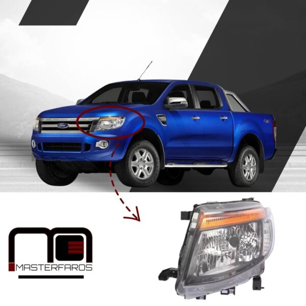 FARO DELANTERO FORD RANGER 2013/2016 LH