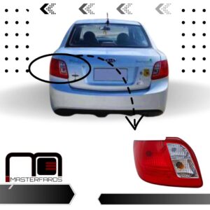 FARO POSTERIOR KIA RIO XCITE 4P 2006/2011 LH