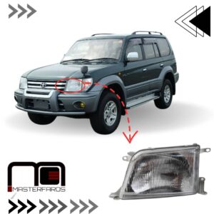 FARO DELANTERO TOYOTA PRADO VIDRIO 1999/2009 LH
