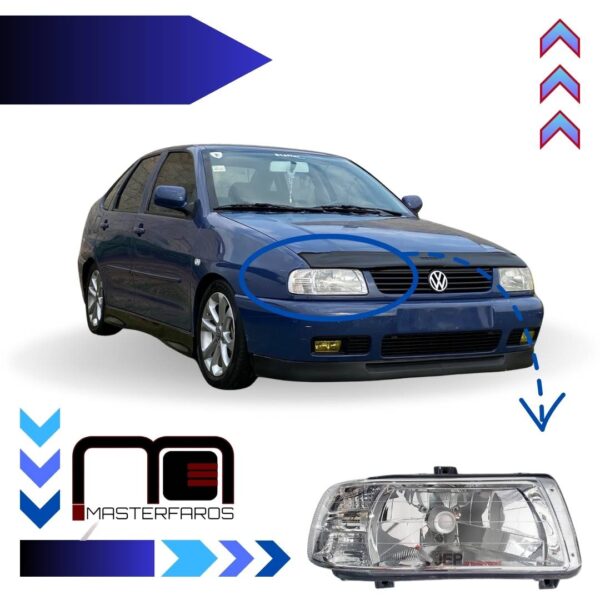 FARO DELANTERO VOLKSWAGEN POLO CLASSIC 2002/2005 RH