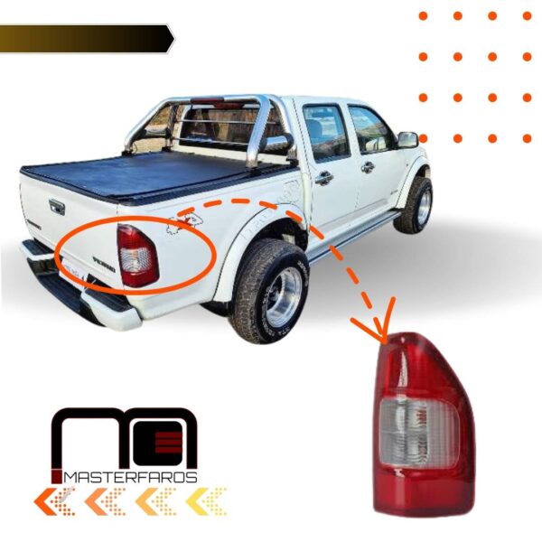 FARO POSTERIOR CHEVROLET LUV D-MAX 2005/2008 C/SOCKET RH