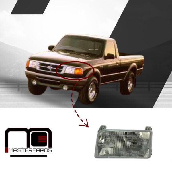 FARO DELANTERO FORD RANGER 1993/1997 LH