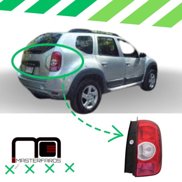 FARO POSTERIOR RENAULT DUSTER 2012/2015 RH