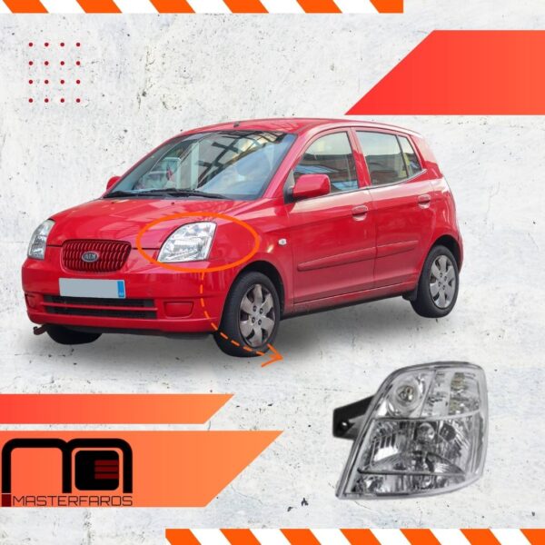FARO DELANTERO KIA PICANTO 2005/2007 LH