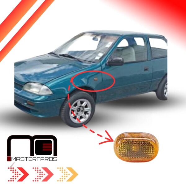 FARO LATERAL SUZUKI FORSA II 1992/1999 SWIFT AMARILLO C/S LH