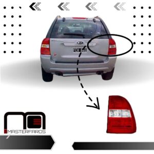 FARO POSTERIOR KIA SPORTAGE 2007/2009 RH