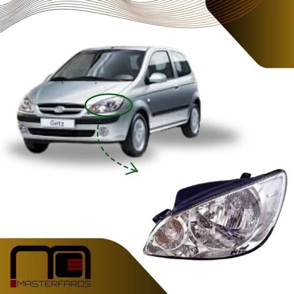 FARO DELANTERO HYUNDAI GETZ 2006/2011 LH