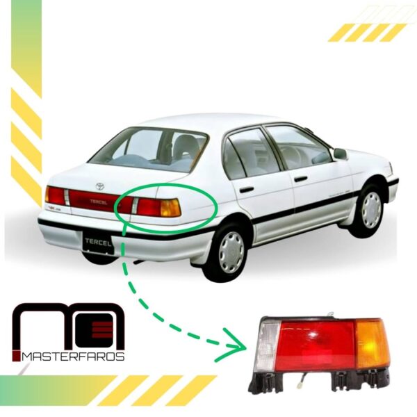 FARO POSTERIOR TOYOTA TERCEL 1991/1994 LH