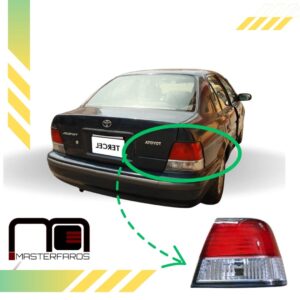 FARO POSTERIOR TOYOTA TERCEL 1998/2001 C/S LH