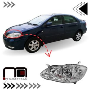 FARO DELANTERO TOYOTA COROLLA 2006/2008 LH