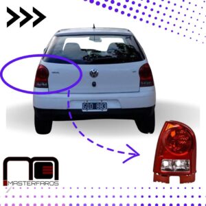 FARO POSTERIOR VOLKSWAGEN GOL 2007/2009 LH
