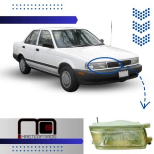 FARO DELANTERO NISSAN SENTRA B13 MEX 1994/2001 PLAST RH