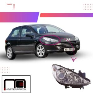 FARO DELANTERO PEUGEOT 307 2003/2005 RH