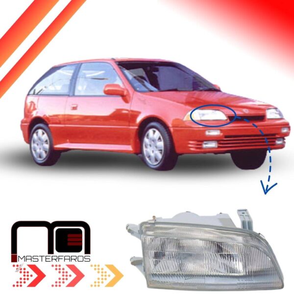 FARO DELANTERO SUZUKI FORSA II 1992/1999 SWIFT RH