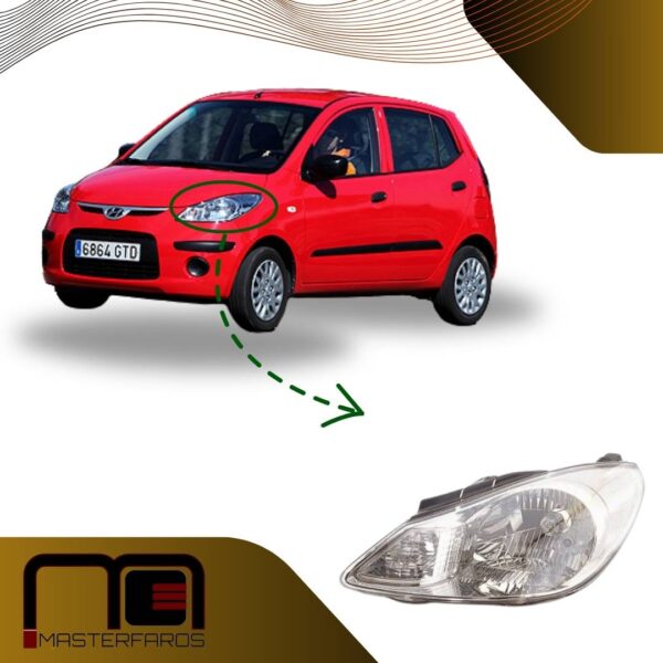 FARO DELANTERO HYUNDAI I10 2009/2011 LH