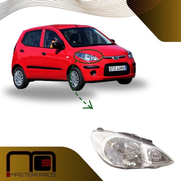 FARO DELANTERO HYUNDAI I10 2009/2011 RH