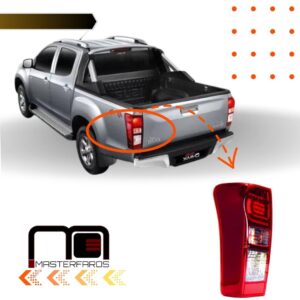 FARO POSTERIOR CHEVROLET LUV D-MAX 2017 - LED ROJO CLARO LH