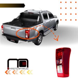 FARO POSTERIOR CHEVROLET LUV D-MAX 2017 - LED ROJO CLARO RH