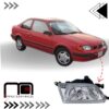 FARO DELANTERO TOYOTA TERCEL 1998/2001 VIDRIO RH