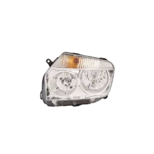 FARO DELANTERO RENAULT DUSTER FONDO CROMADO 2012/2015 LH - Imagen 2