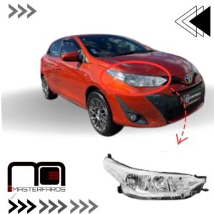 FARO DELANTERO TOYOTA YARIS 4P 2016/2018 RH