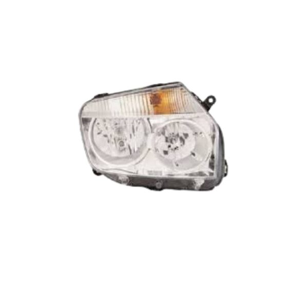 FARO DELANTERO RENAULT DUSTER FONDO CROMADO 2012/2015 RH - Imagen 2