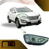 FARO DELANTERO HYUNDAI SANTA FE 2013/2015 ELECT RH