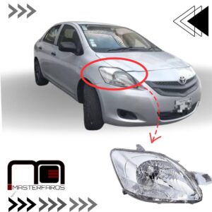 FARO DELANTERO TOYOTA YARIS SEDAN 2007/2015 RH