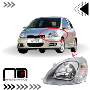 FARO DELANTERO TOYOTA YARIS SPORT 2001/2002 LH
