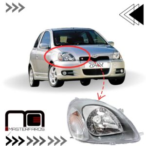 FARO DELANTERO TOYOTA YARIS SPORT 2001/2002 RH