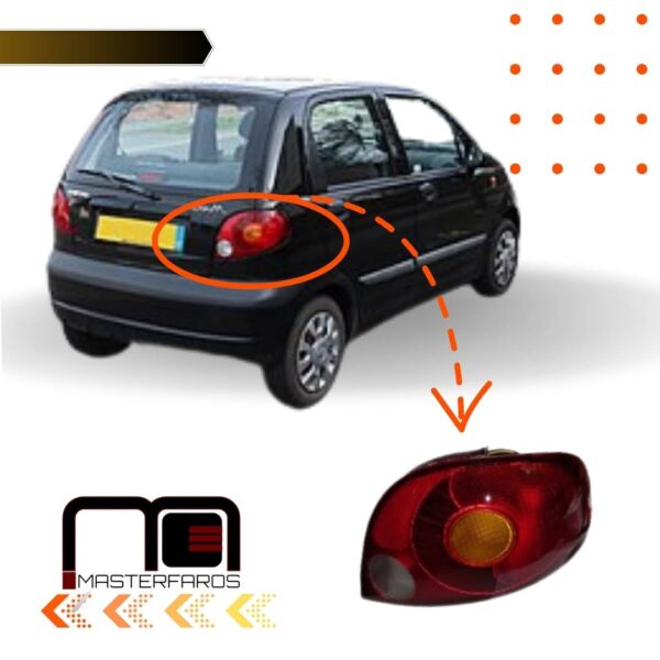 FARO POSTERIOR CHEVROLET SPARK 2003/2005 RH