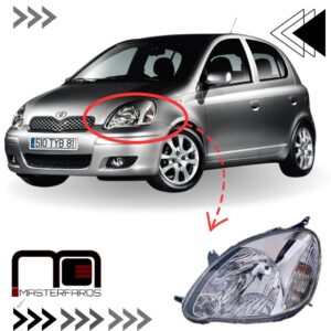FARO DELANTERO TOYOTA YARIS SPORT NITRO 2003/2005 LH