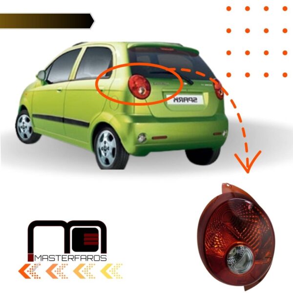 FARO POSTERIOR CHEVROLET SPARK 2006/2015 - LH