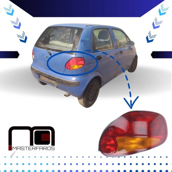 FARO POSTERIOR DAEWOO MATIZ 1999/2001 RH