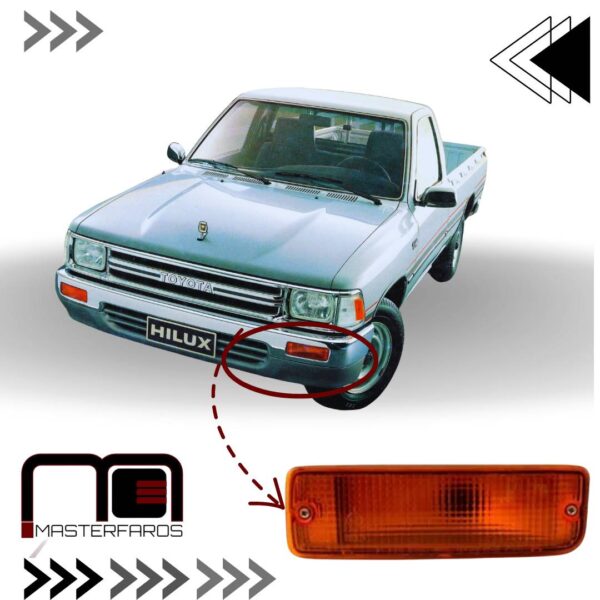 FARO DIRECCIONAL TOYOTA HILUX 1989/1999 C/S LH