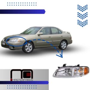 FARO DELANTERO NISSAN SENTRA B15 2001/2003 LH