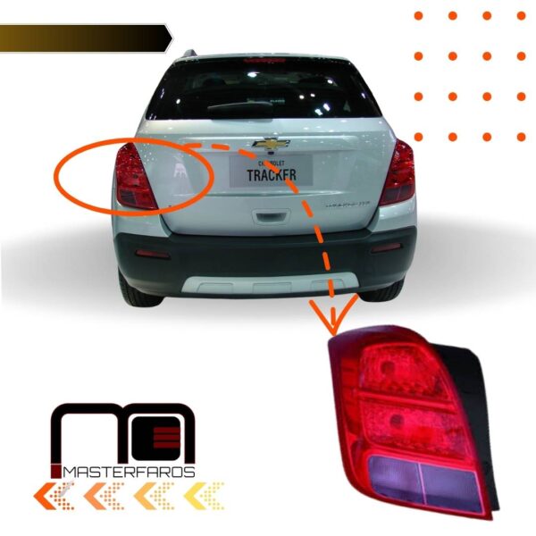 FARO POSTERIOR CHEVROLET TRACKER 2014/2016 LH
