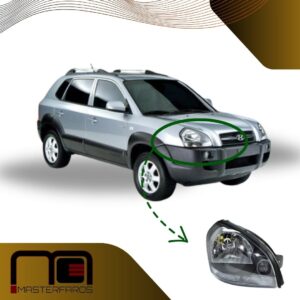 FARO DELANTERO HYUNDAI TUCSON 2005/2007 DIR/BLANC RH