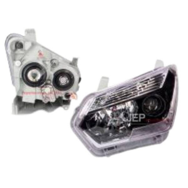 FARO DELANTERO CHEVROLET D-MAX 4X4 DOBLE FOCO CON LED 2019/2024 LH - Imagen 2