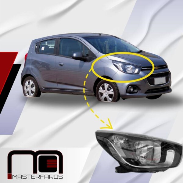 FARO DELANTERO CHEVROLET SPARK GT/BEAT 2018/2023 RH